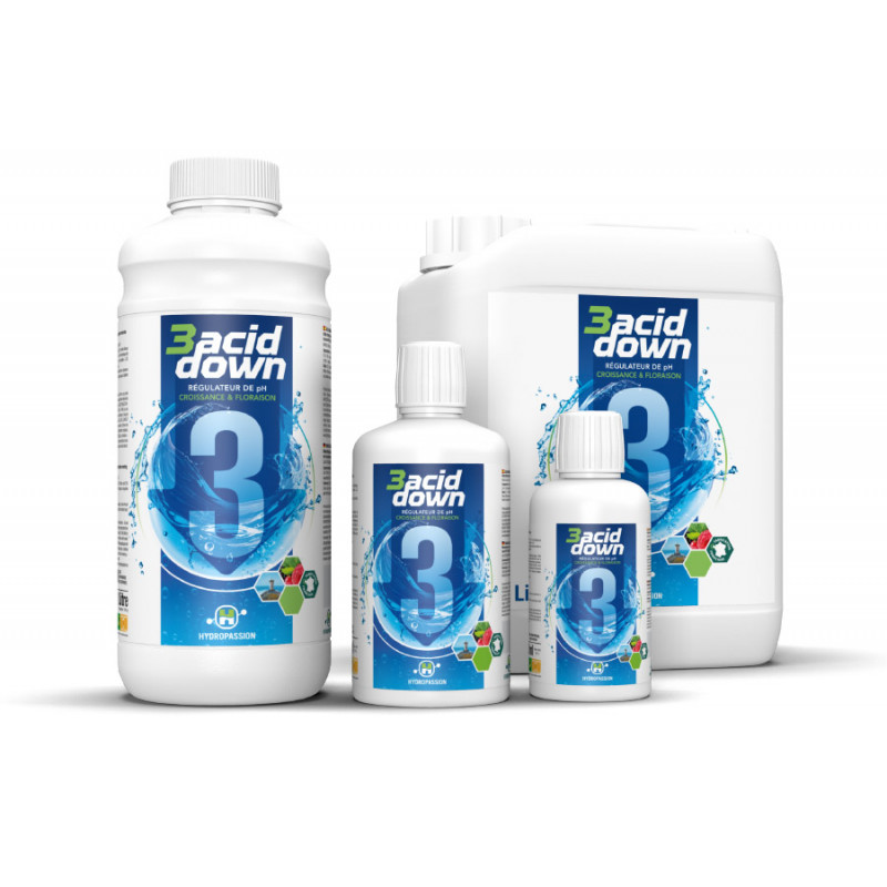 Fertilizante Ph Cido Para Baixo Hydropassion Menos Ph L Quido