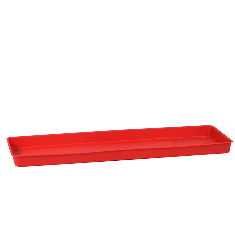 Plateau Miami Rouge Rubis Pour Jardini Re Eda Plastiques