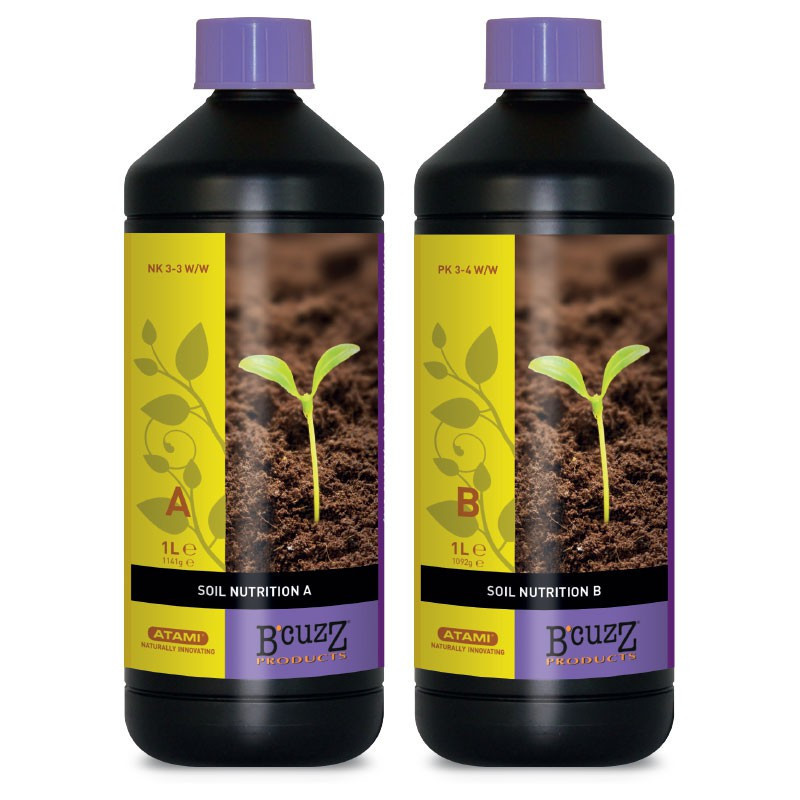 Atami Fertilizer SOIL NUTRITION A+B 1L - ATAMI