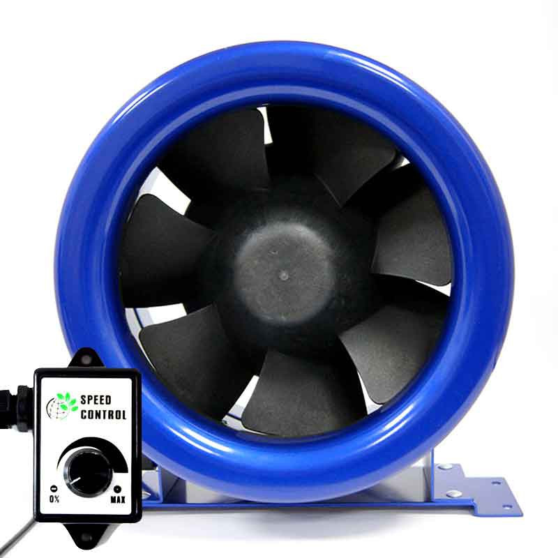 Extractor with controller Bull Fans Inline EC 150mm