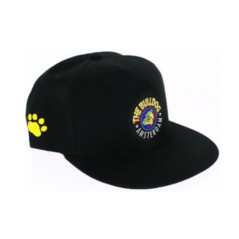 Original flat black cap - The Bulldog