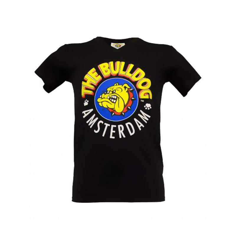 T-Shirt noir homme (taille XL) - The Bulldog chez Indoor Discount