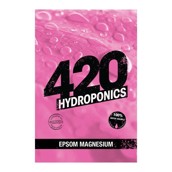 Fertilizzante per la crescita a base di magnesio di Epsom 25g - 420 Hydroponics