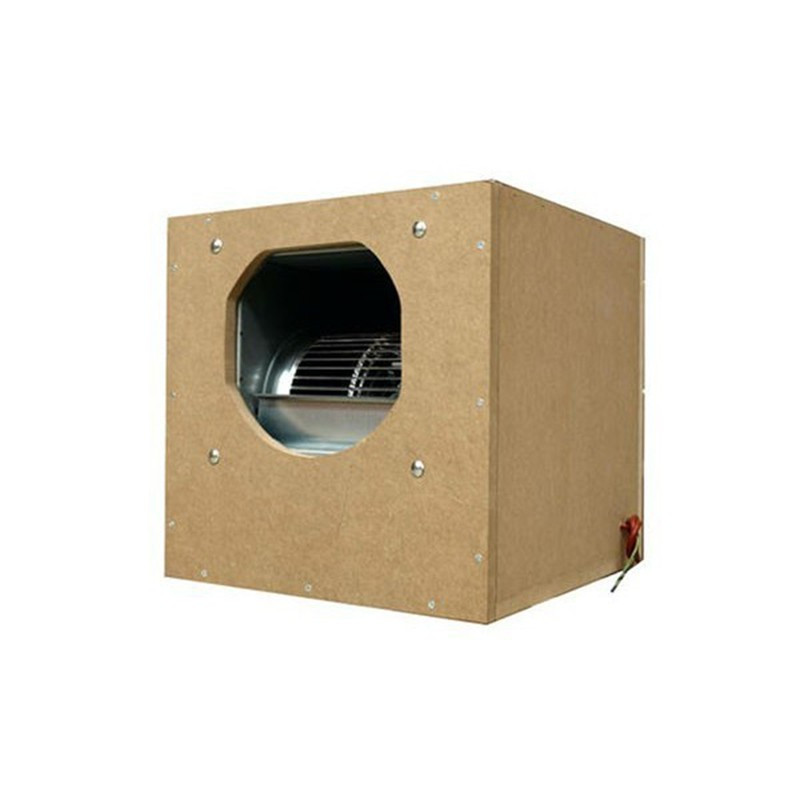 Indoor Discount - Caisson extracteur d'air insonorisé Air Box One pro  softbox 1500m³ - 48x48x60cm / 25mm
