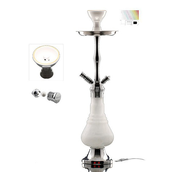 Chicha Boost Pro LED Blanche h57cm 2 sorties - Atomic