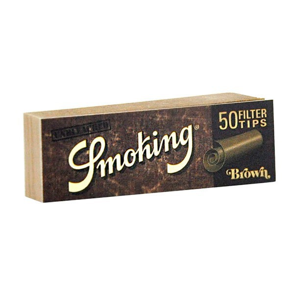 Smoking Carnet De Filtres Carton Brown (50F/Carnet)