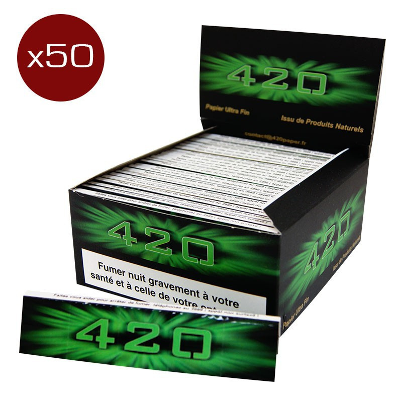 Kit boite fumeur en bois + Accessoires 420 Black and Green - smookers