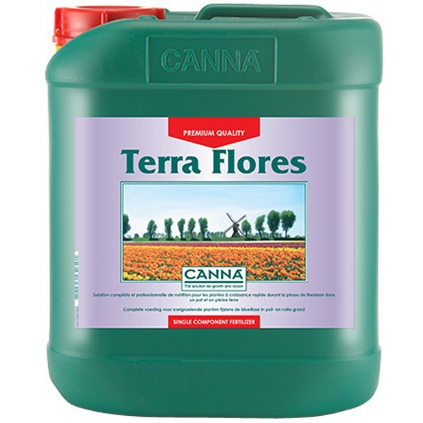 Engrais terre - 5L - Floraison - Terra Flores - Canna