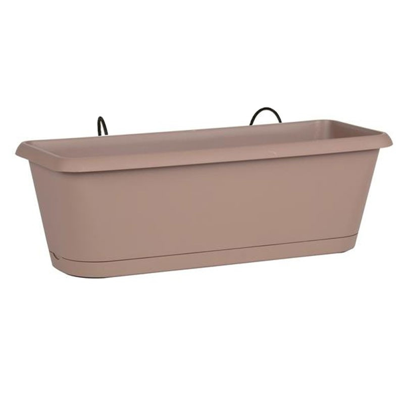 JARDI TAUPE CHORUS 50 + VASSOIO + SUPPORTO INV 48,8X18,8X16,1 9,45L