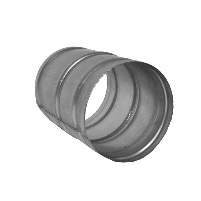 Ligação da conduta de ventilação Winflex de 100 mm macho/macho de alumínio - Conduta de ventilação Winflex
