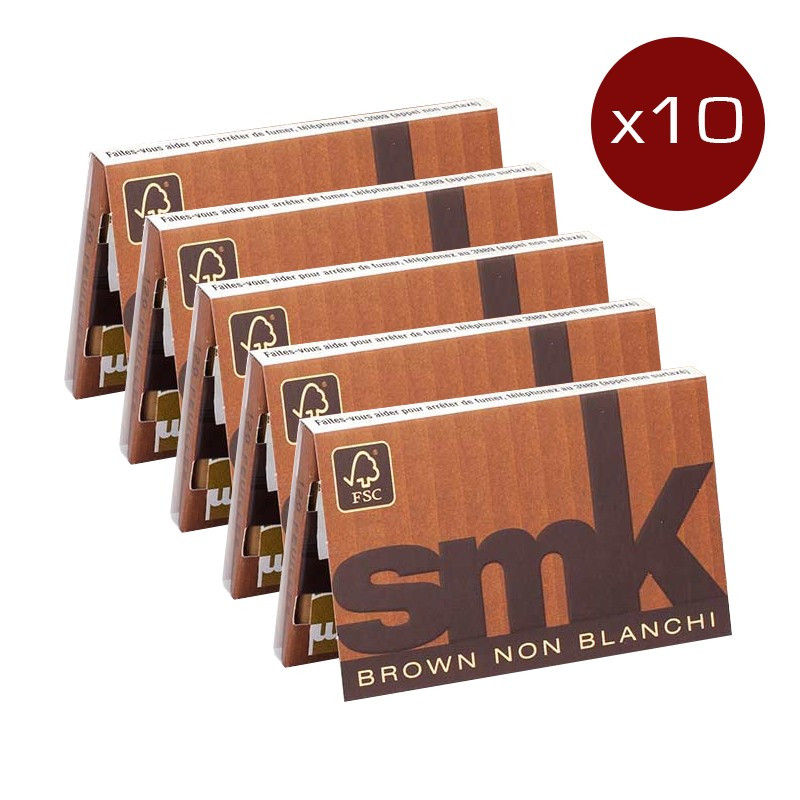 PACK OF 10 SMK BOOKLETS BROWN SHEETS (32F/BOOKLET)