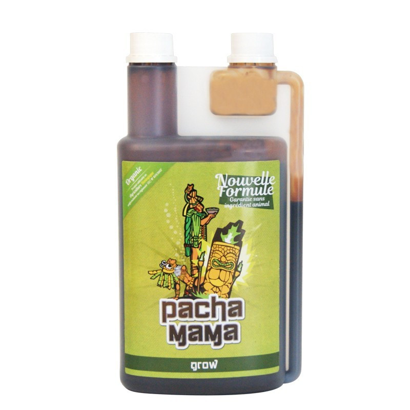 Organische groeimeststof Pachamama grow 1L - Vaalserberg Tuin - Nieuwe formule