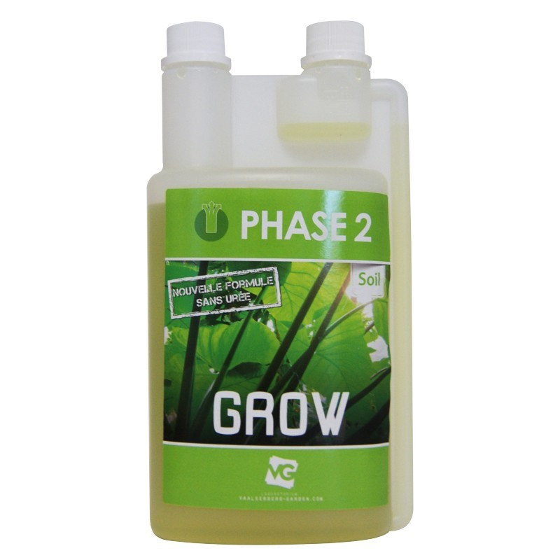 Fertilizante de crescimento Fase 2 1L - Vaalserberg Jardim - Nova fórmula