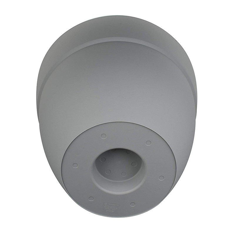Cancun round pot - Ø39.5x34.2cm 28.3L concrete grey - EDA Plastic