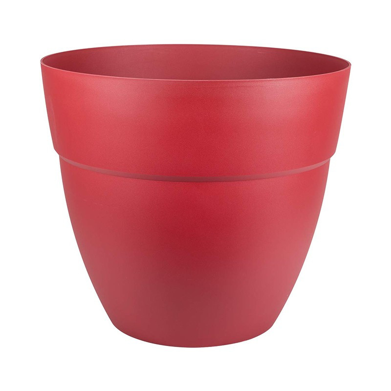 Cancun vaso rotondo - Ø70x61,7cm 165L rubino - EDA Plastica