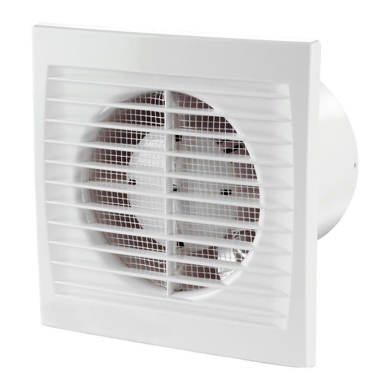 Ventilador de ventilación con sensor de humedad de tamaño de