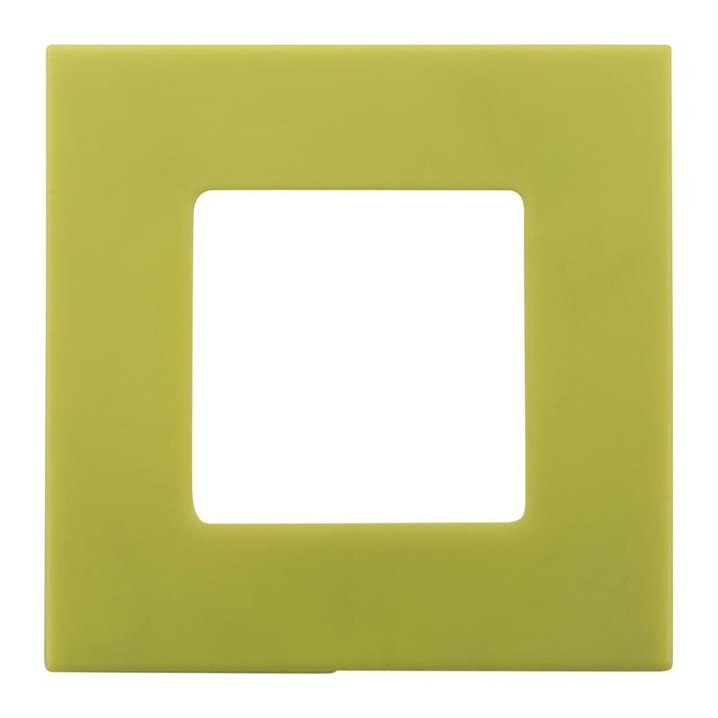Switch plate Clarys aniseed green