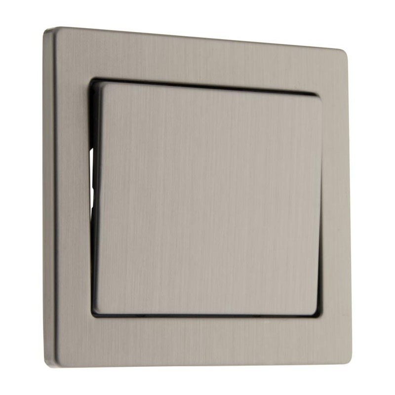 Art Flat stainless steel recessed push-button switch for switching back and forth