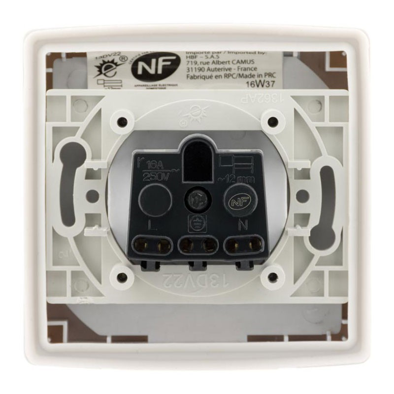 IP44 flush-mounted rocker switch, IP44 waterproof