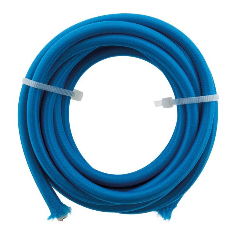 Câble électrique textile 3G1mm2 bleu 3m Elexity
