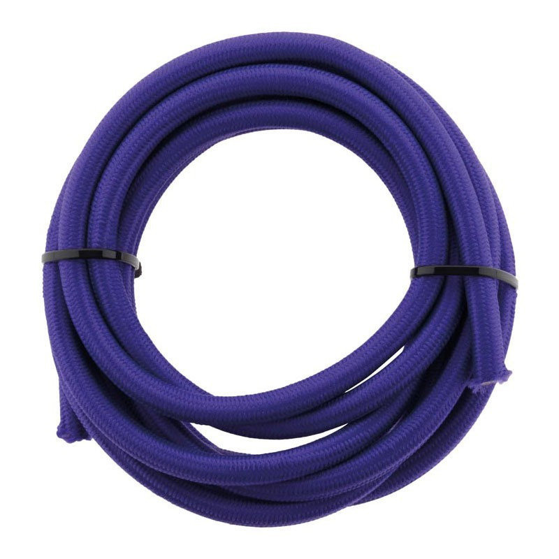 Elektrische textiel kabel 3G1mm2 paars lang 3m