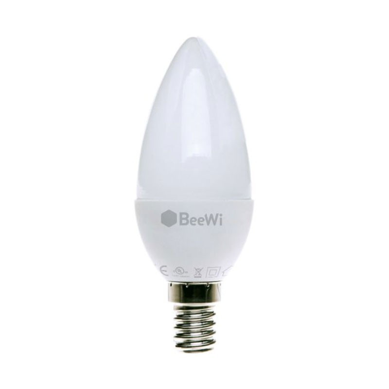 Beewi flame led bulb connected RGB E14 5W