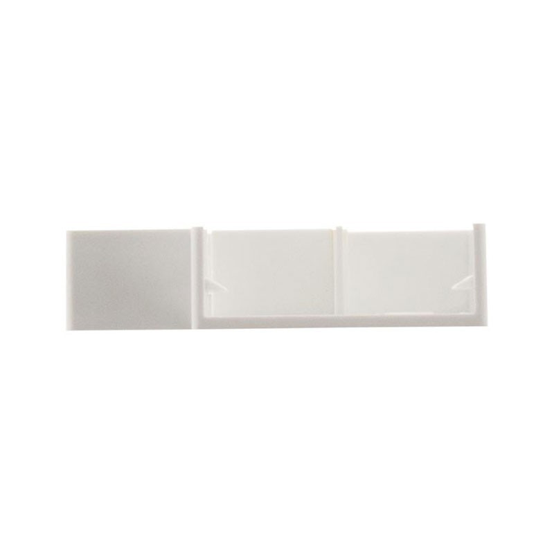 4 cantos/moldes planos 30X10mm brancos Zenitech
