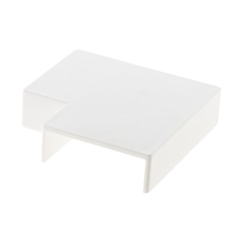 4 flat corners/mouldings 30X10mm white Zenitech
