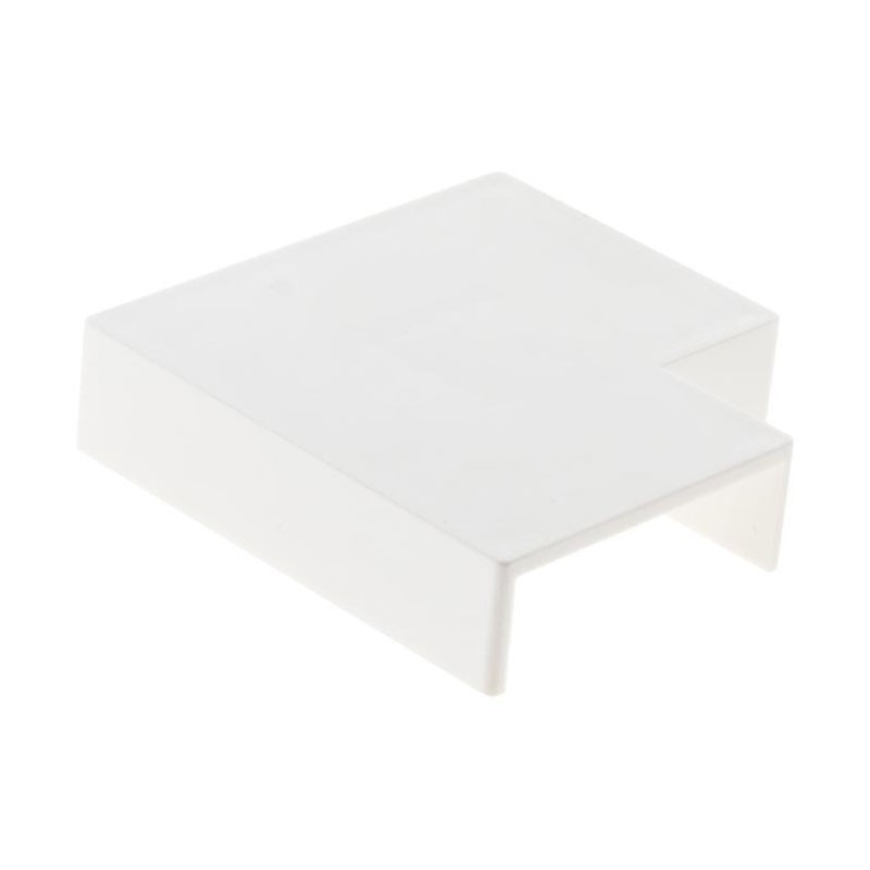 4 flat corners/mouldings 30X10mm white Zenitech