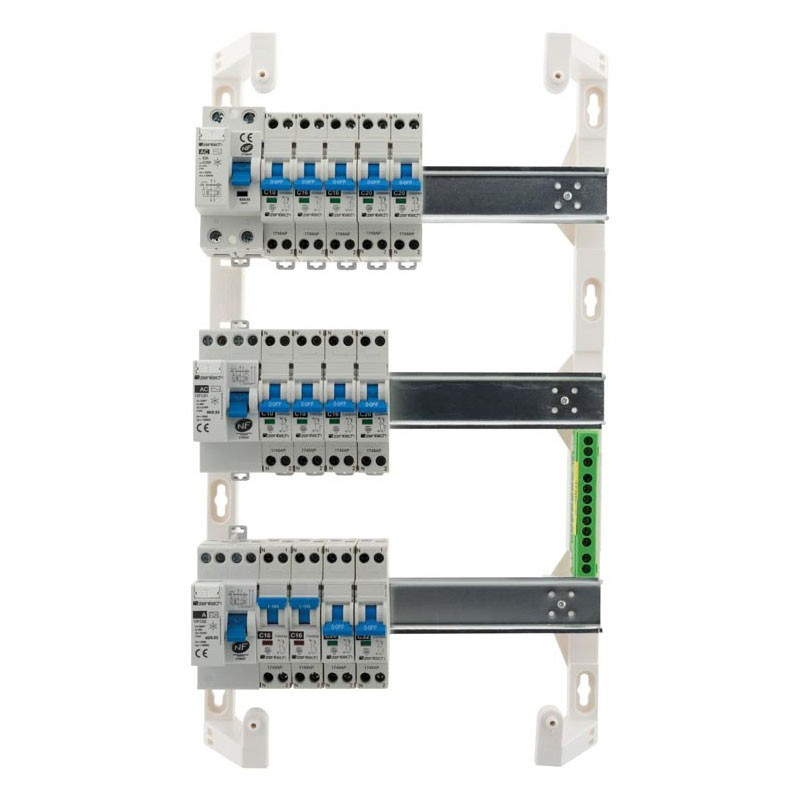 Box 39 modules 13 circuit breakers + 3 diff. switches Zenitech