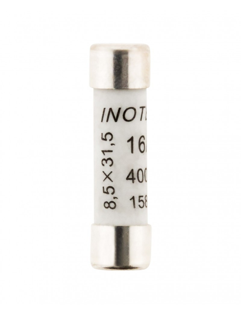 Set of 3 ceramic fuses 8.5X31.5-16A-without sight glass -CE