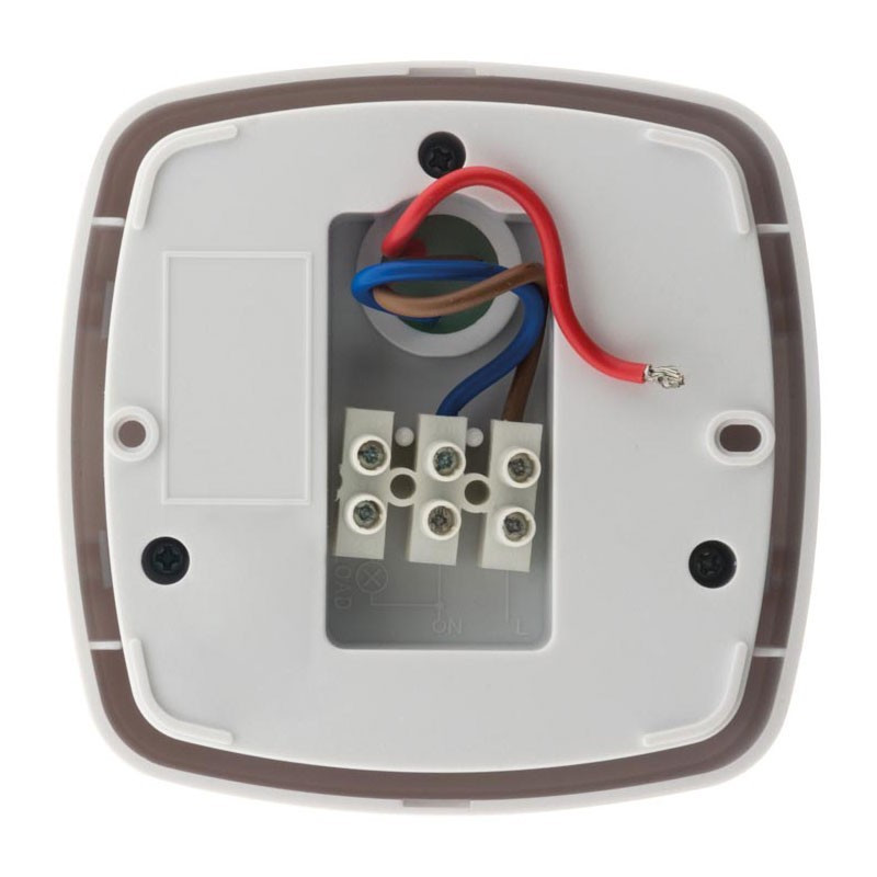 Ceiling fixed surface-mounted motion detector white Elexity