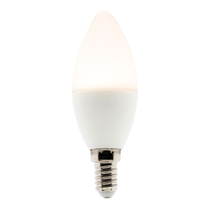 5.2W E14 470 Lumens 2700K° flame dimmable LED bulb