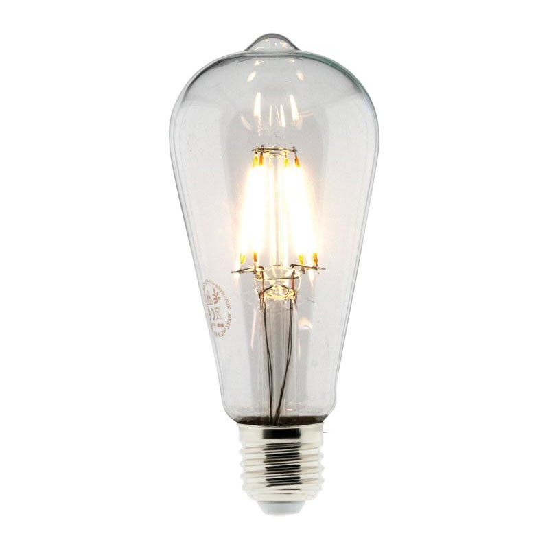 4W E27 2700K° 345 lumens ELEXITY LED filament bulb 4W E27 2700K° 345 lumens ELEXITY