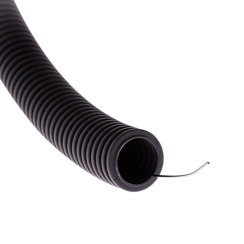 Pe Gaine Flexible Pour Cable Avec Tire Fil - electricite - materiel  dinstallation - tubes electriques accessoires - tubes accessoires - pe  gaine flexible pour cable avec tire fil