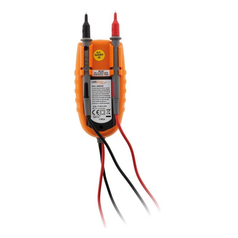 Digital Multimeter AUTO with current and metal detector