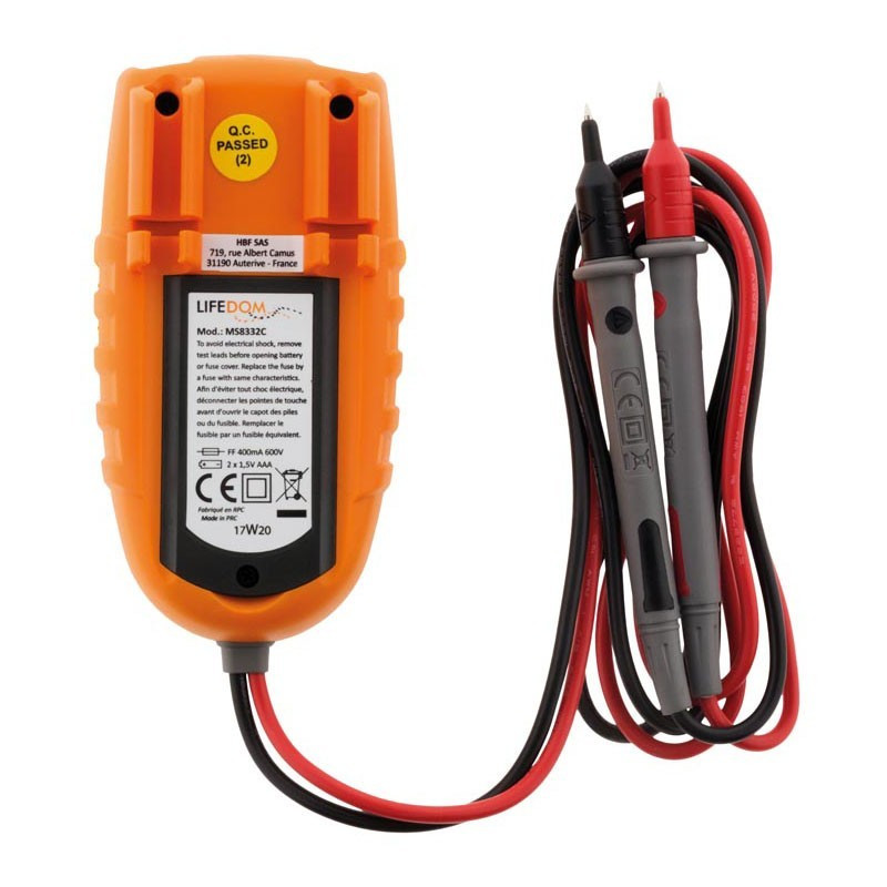 Digital Multimeter AUTO with current and metal detector