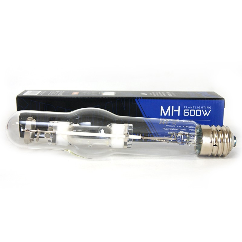 MH-Glühbirne - Super Blue 600W - Superplant, Metallhalidlampe , Sockel E40 , Wachstum und Ende der Blütezeit 