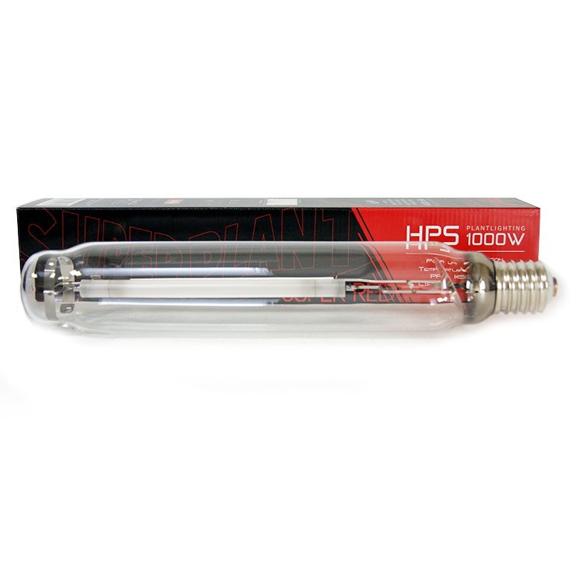 HPS-Glühbirne - Super Red 1000W - Superplant natriumdampflampe, Fassung E40, speziell für die Blütezeit 