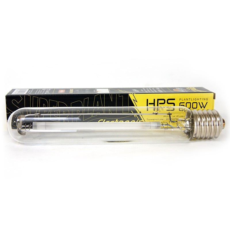 Ampoule HPS 600W Special ballast électronique - Superplant , lampe sodium E40 , croissance et floraison 