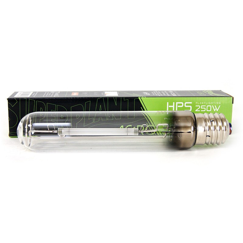 Ampoule 250W 2100°K HPS Agro - Superplant, spécial croissance floraison