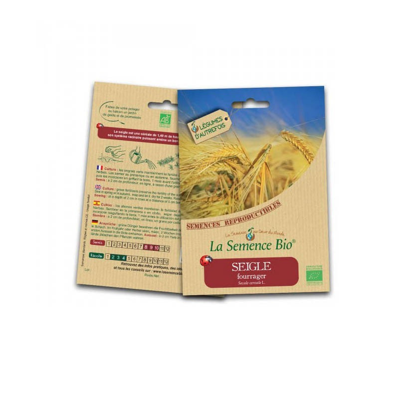 Graines Bio - Fodder rye - Organic seed