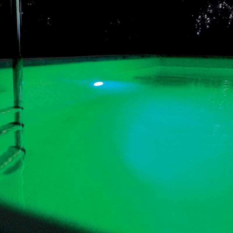LED spotlight 406 multicoloured swimming pool with remote control - Ubbink (delivery: 15 days)