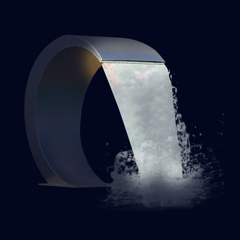 Mamba-S LED fontaine cascade blanc piscine - Ubbink (livraison : 15 jours)