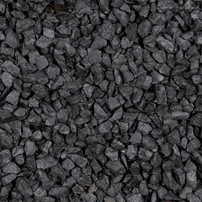 Cippato di basalto nero 8-11 mm - basalto nero - 20 kg - Michel Oprey & Beisterveld