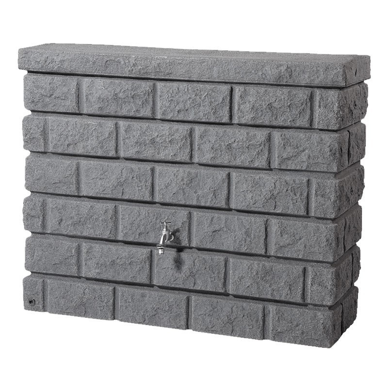Rocky wall tank - graniet grijs - 400L - Garantia