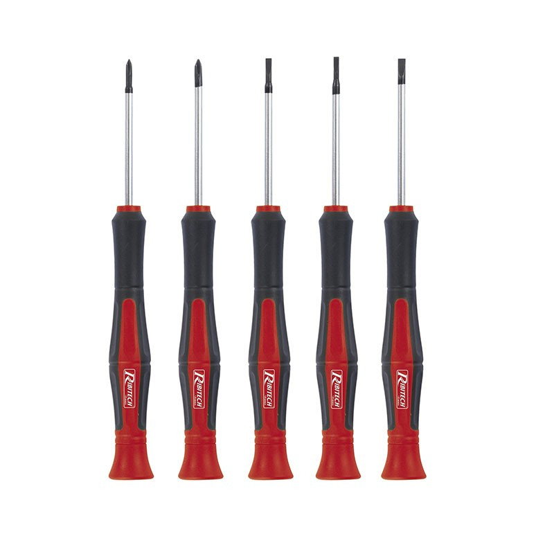 Set of 5 precision screwdrivers with magnets - Ribitech