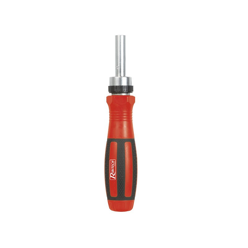 Ratchet screwdriver + precision screwdriver with bit - Ribitech