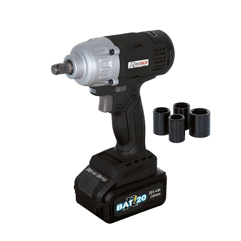 Impact wrench R-BAT20 Battery 20v 4amp + Quick Charger - Ribitech