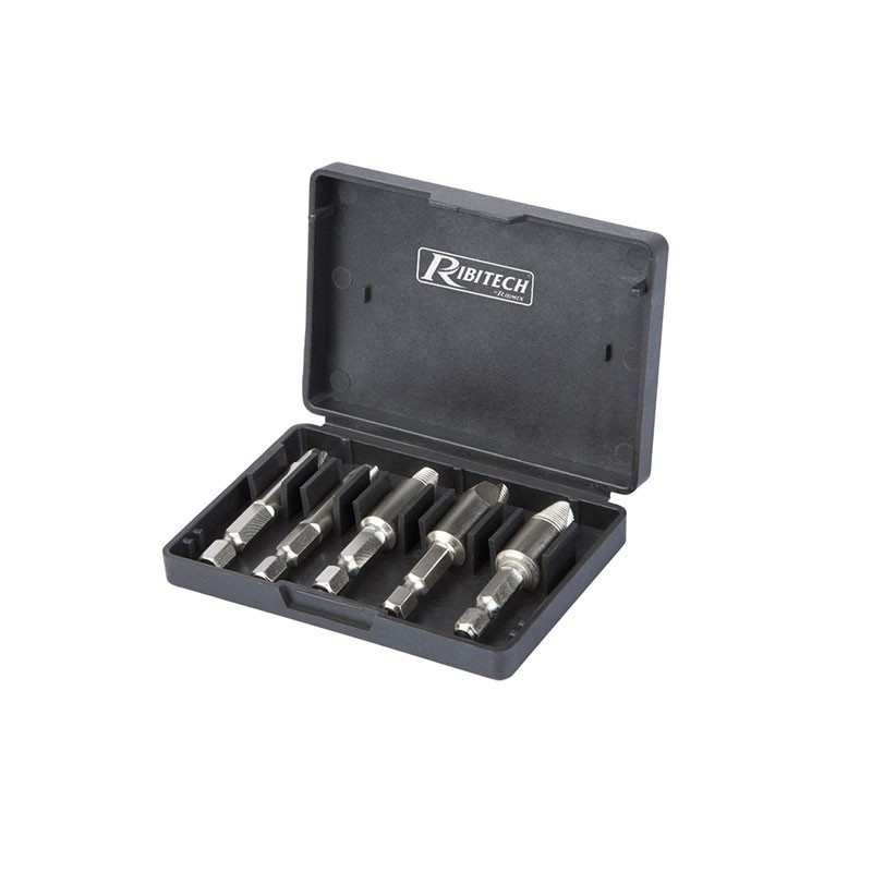Box of 5 screw extractors - Ribitech